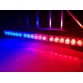108w Διπλή μαγνητική Μπλέ-Κόκκινη μπάρα - φάρος LED Strobe ασφαλείας (POLICE)