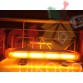55cm Πορτοκαλί μαγνητικός Φάρος Strobe 10 COB LED 12V