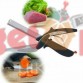 Ψαλίδι κουζίνας μαχαίρι κοπής Cutter 2-IN-1 Smart Cutter