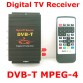 Ψηφιακός δέκτης τηλεόρασης με HDMI - USB αυτοκινήτου DVB-T MPEG4 HD