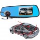 Καθρέφτης αυτοκινήτου με διπλή κάμερα καταγραφής με 4.3 οθόνη 1080p