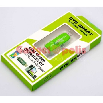 Προσαρμογέας OTG Micro USB σε SD-USB για smartphone